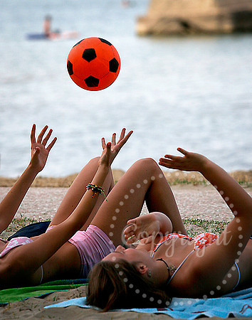 Beach Scenes in Europe