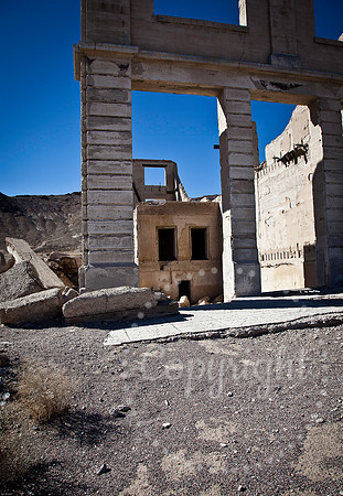 Dramatic Landscape Photography of Rhyolite, Nevada