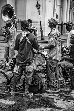 Jazz Players in New Orleans