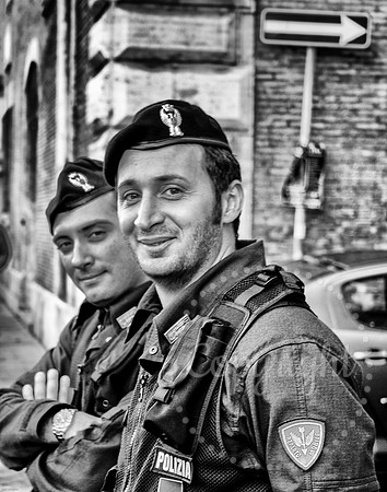Black and White Street Photography in Rome.